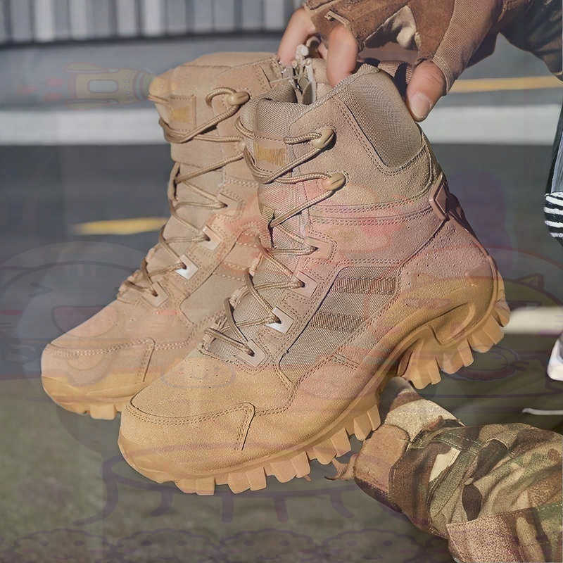 Men'S Formal Wear Slippers - Tan Long Barrel Deadlift Casual Sneakers