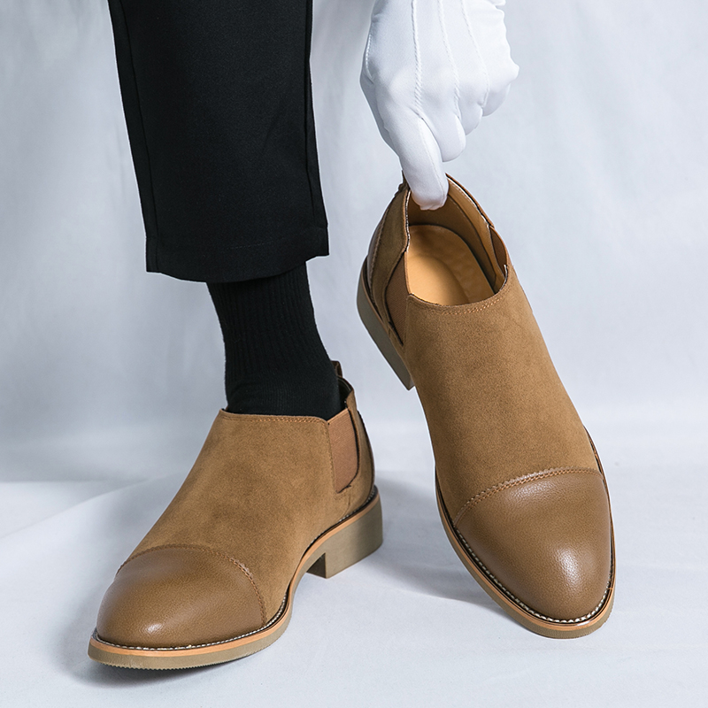 Men'S Formal Wear For Office - Men Retro Formal Shoes Black Brown