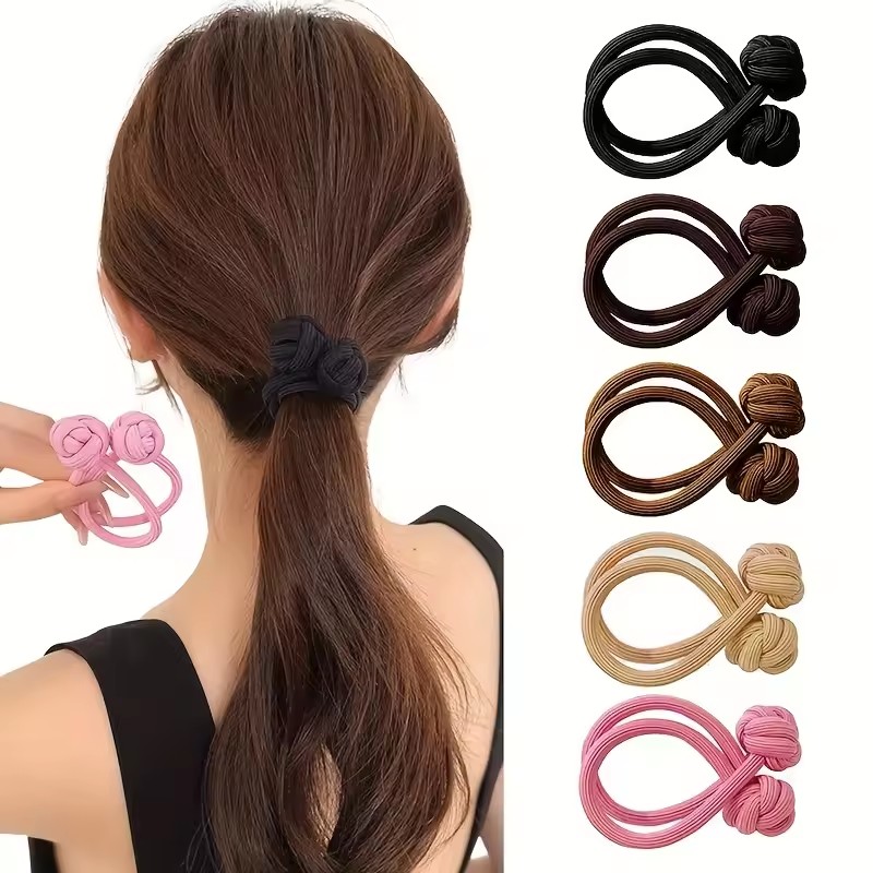 Tie Bar Clip - 10pcs/Pack High Elastic Candy Color Hair