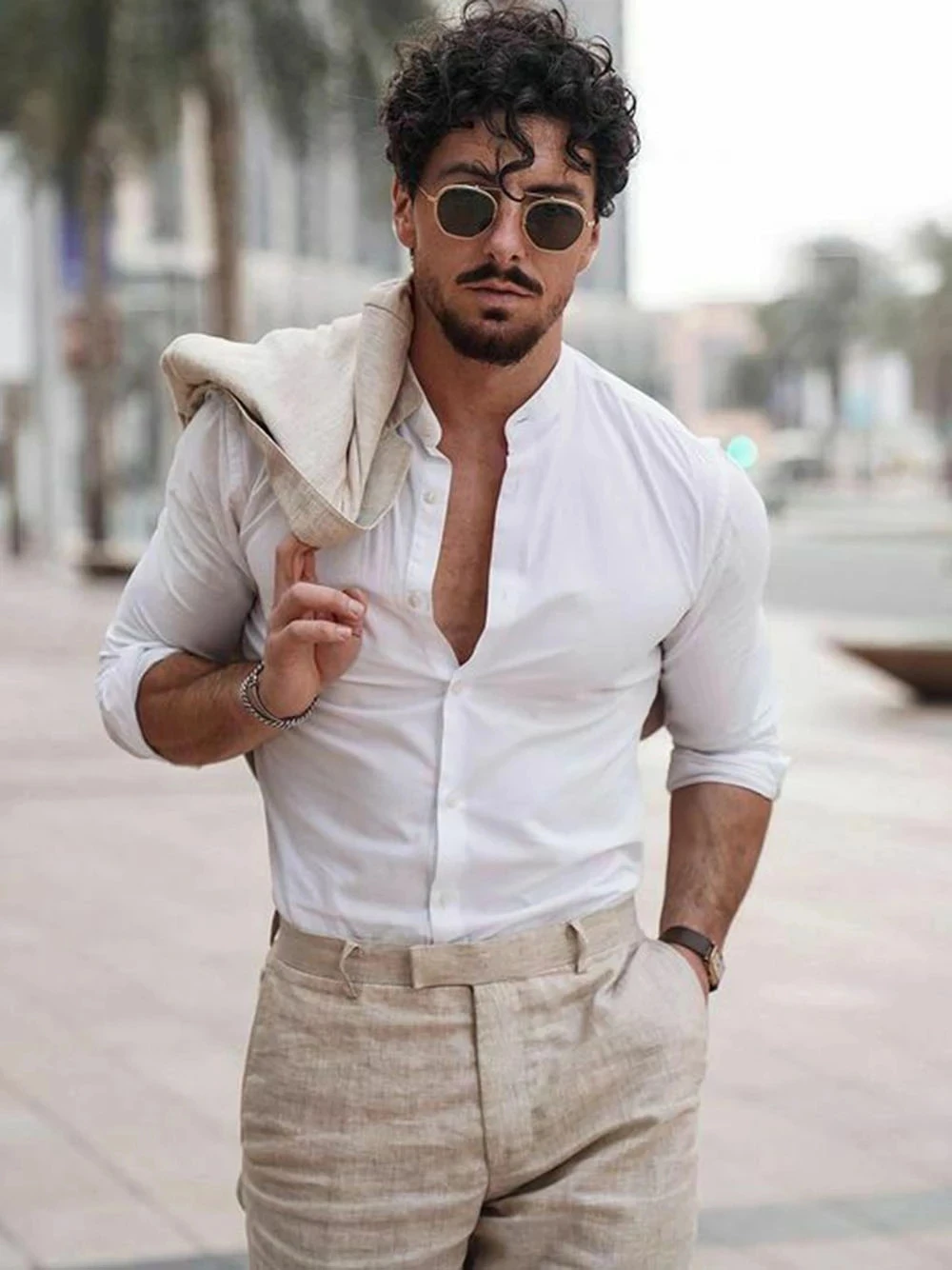 Summer Beach Business Linen Me - Men Formal Wear Pants review and price