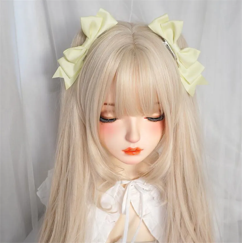 Kawaii Lolita Girl Bow Hair Si - Tie Bar Clip review and price