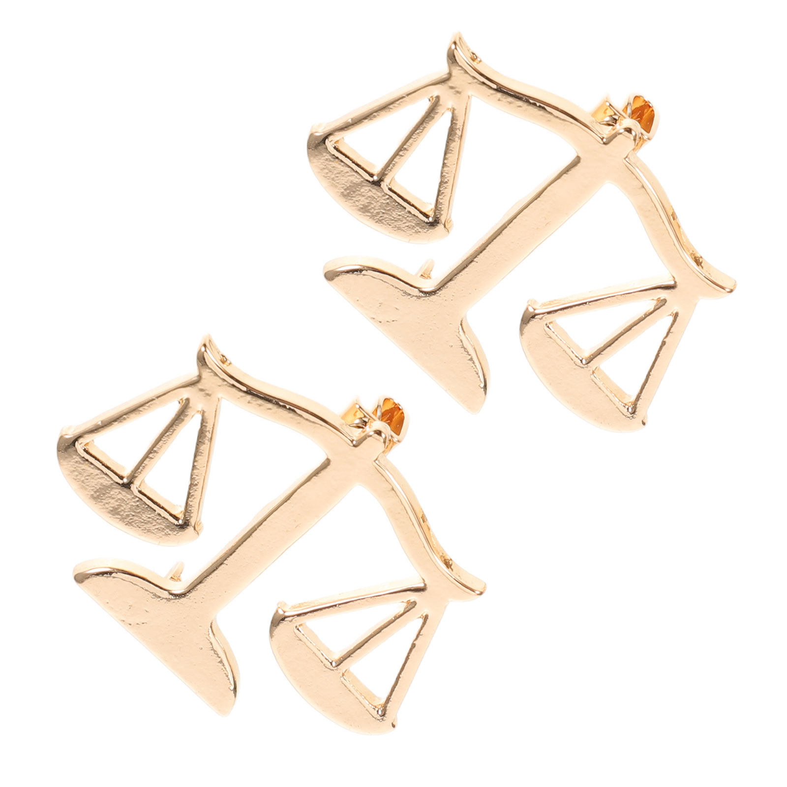 2Pcs Lawyer Brooch Pins Metal  - Scale - Men Formals & Ethnic Wear review and price