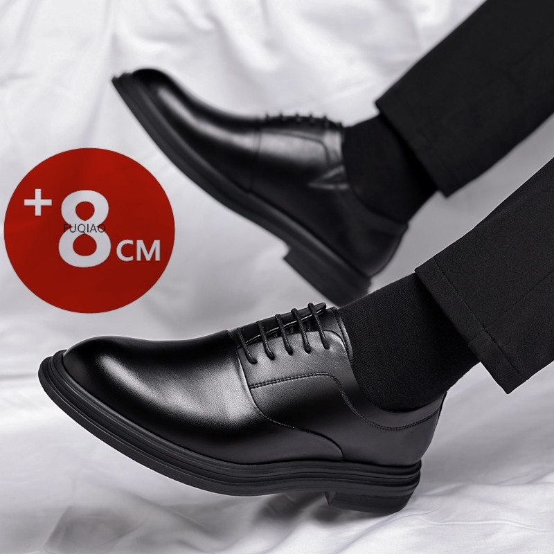 Men 6CM 8CM Height Increasing  - Men'S Formal Wear Slippers review and price
