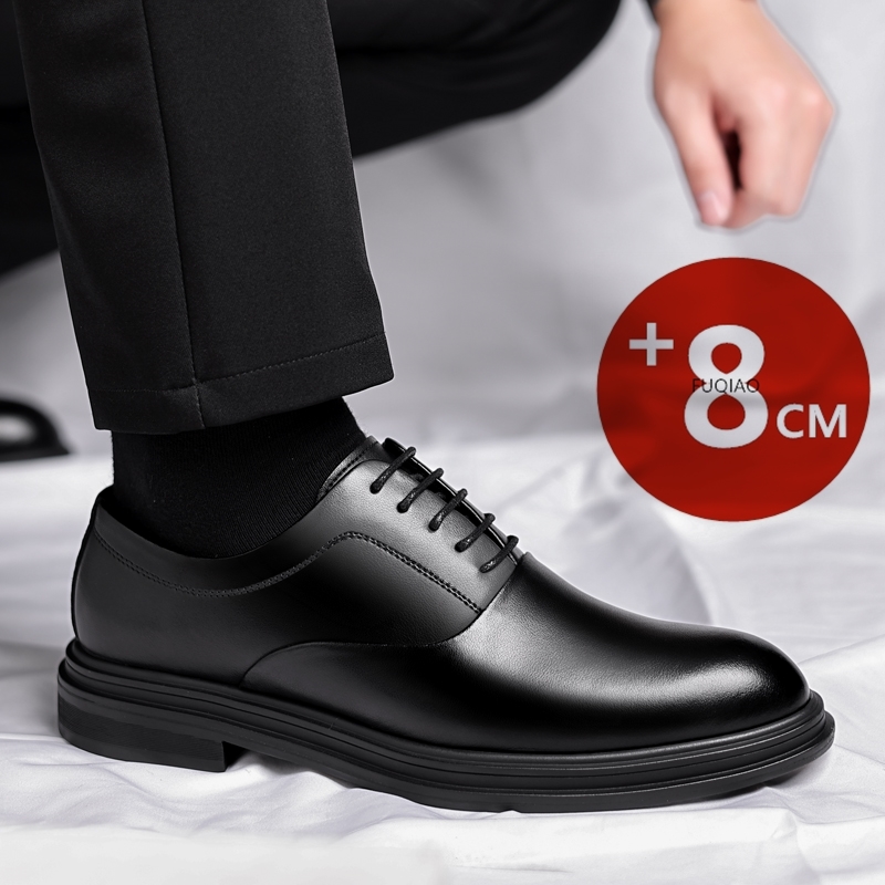 Men 6CM 8CM Height Increasing  - Men'S Formal Wear Slippers review and price