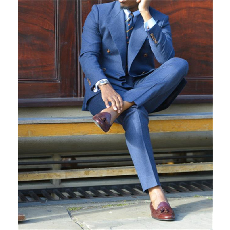 Dark Blue Formal Mens Suits Tw - Men Formal Wear Pants review and price