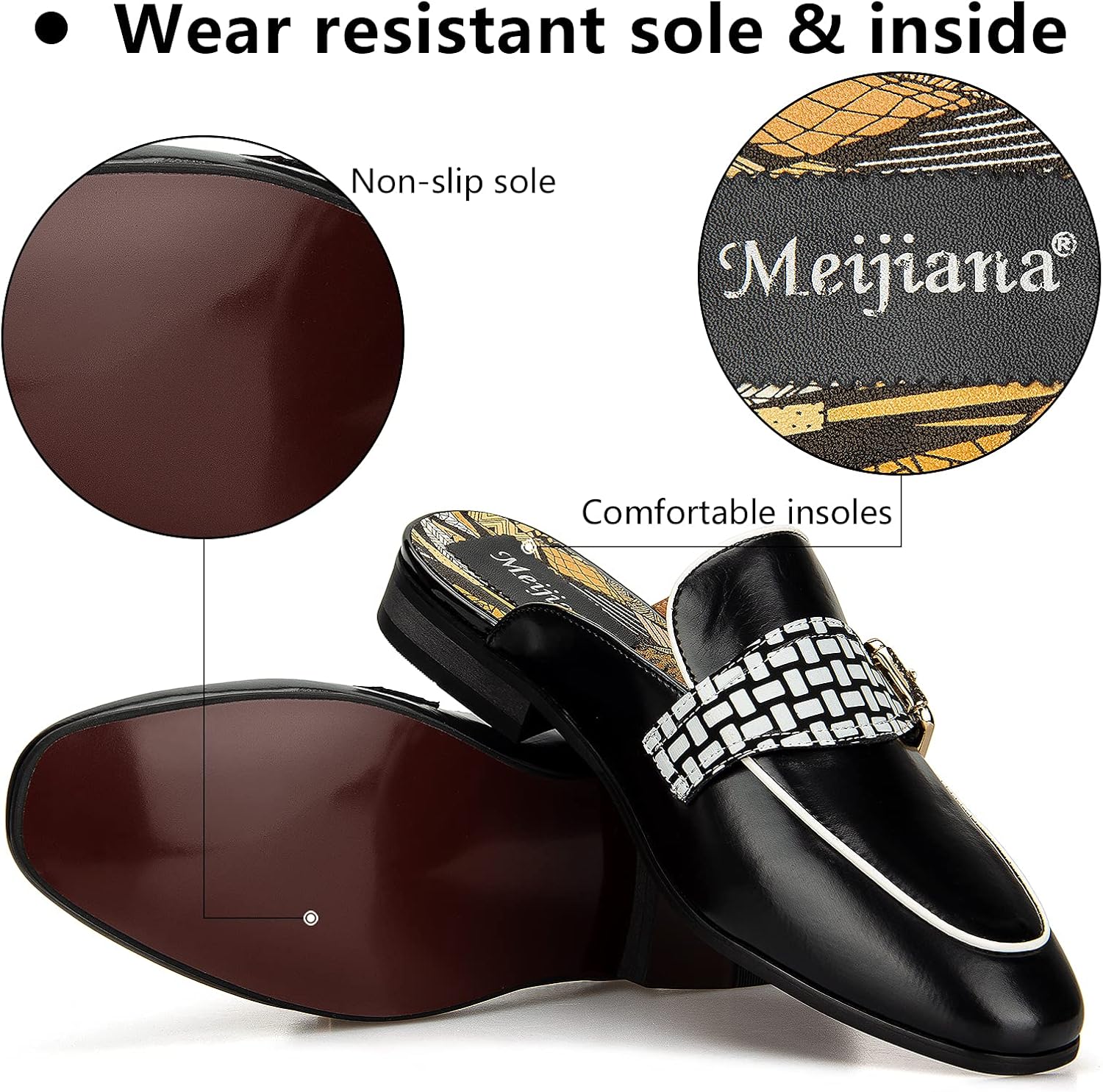 Meijiana Men's Slippers Slip-O - Men'S Formal Wear Slippers review and price