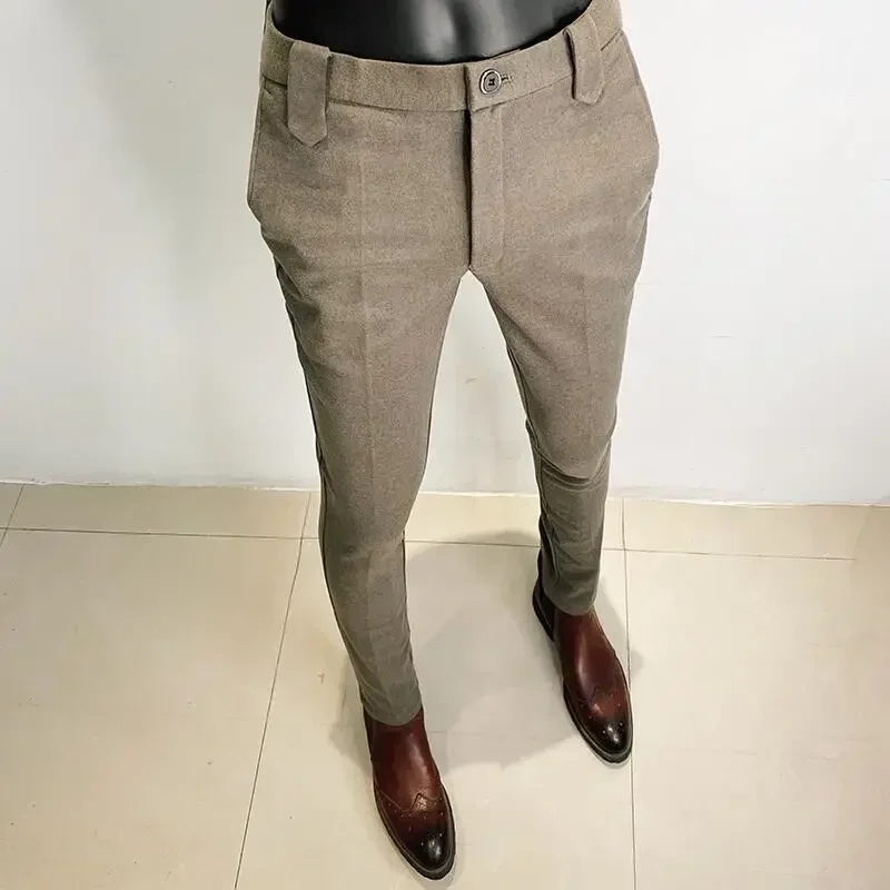 Autumn Winter Thickened Woolen - Men'S Formal Wear For Office review and price