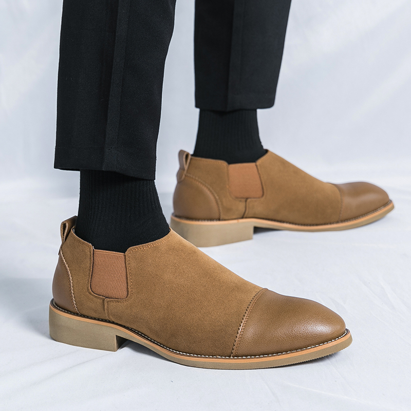 Men Retro Formal Shoes Black B - Men'S Formal Wear For Office review and price