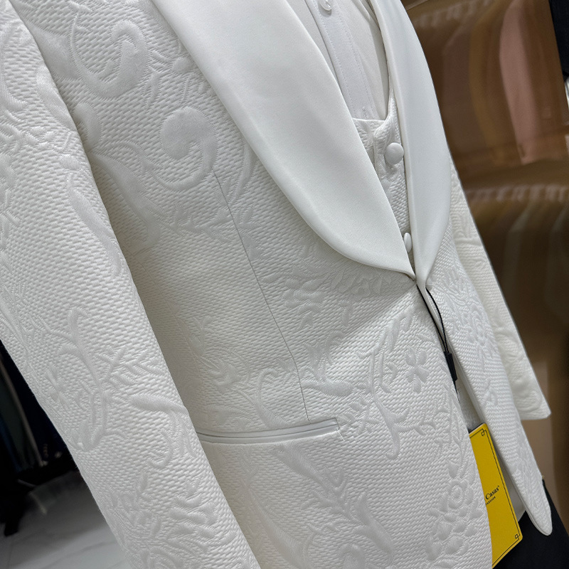 Men Wedding Suit White 3 Piece - Men Formal Wear Pants review and price