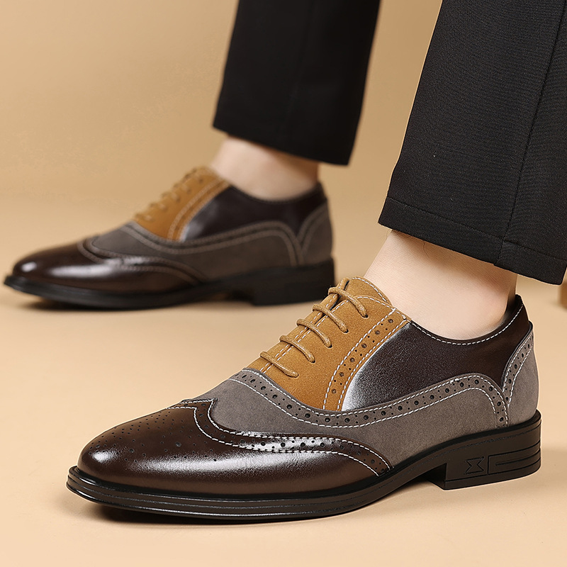 Luxury Men Dress Shoes Retro B - Men'S Luxury Formal Wear review and price