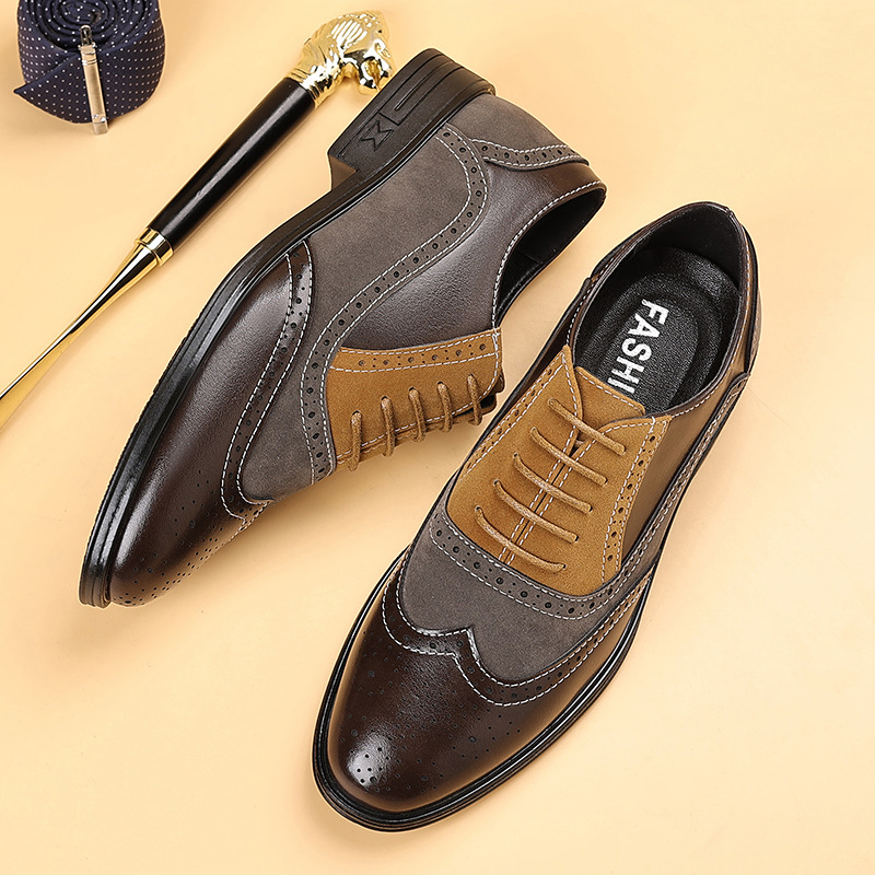 Luxury Men Dress Shoes Retro B - Men'S Luxury Formal Wear review and price