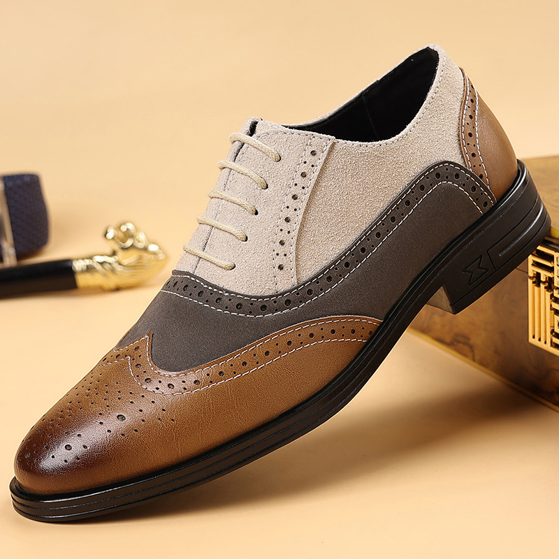 Luxury Men Dress Shoes Retro B - Men'S Luxury Formal Wear review and price
