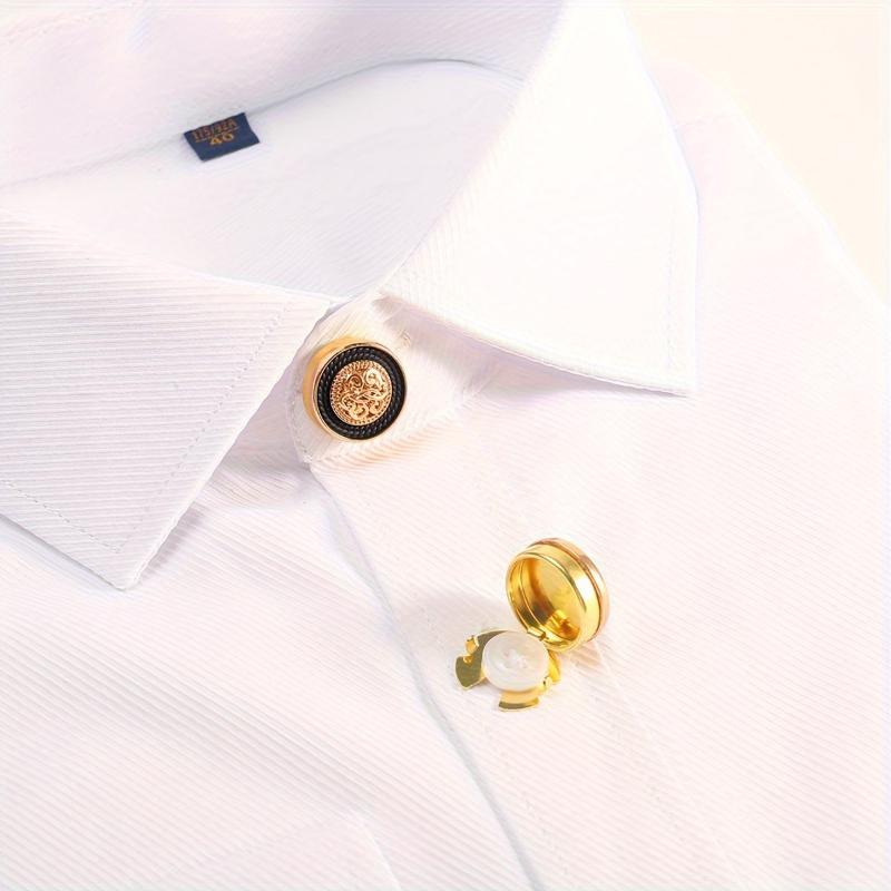 2‑Pack Vintage Metal Shirt But - Men'S Holiday Formal Wear review and price