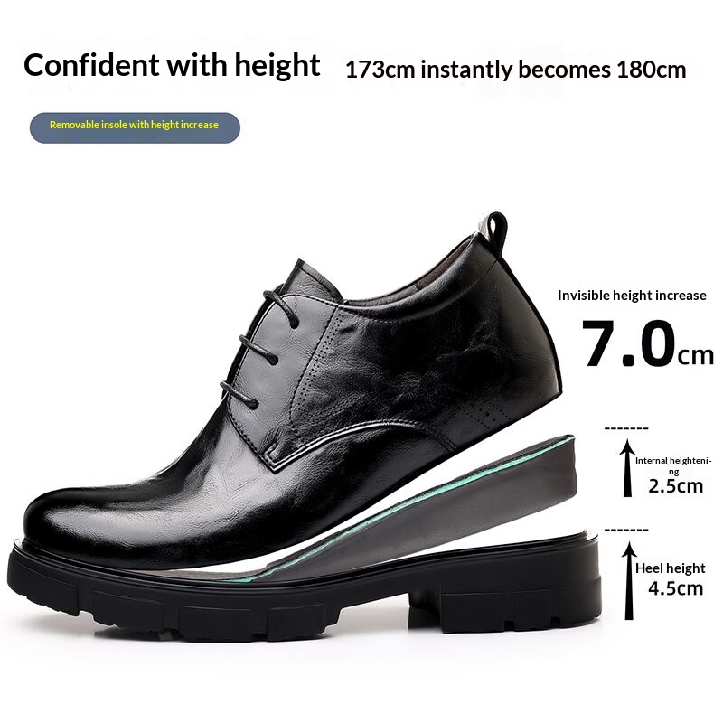 Men 7CM Elevator Business Shoe - Men'S Formal Wear Slippers review and price