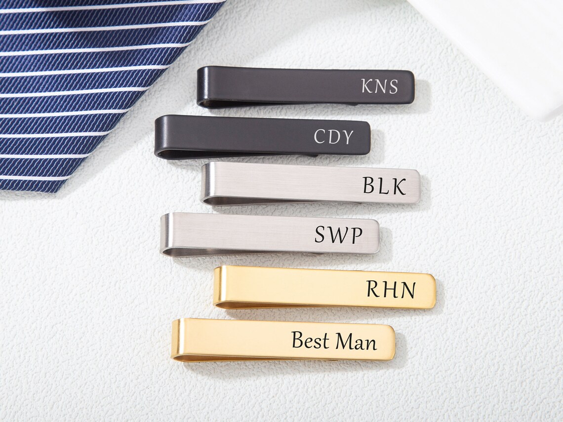 Personalized Custom Name Tie C - Tie Bar Clip review and price