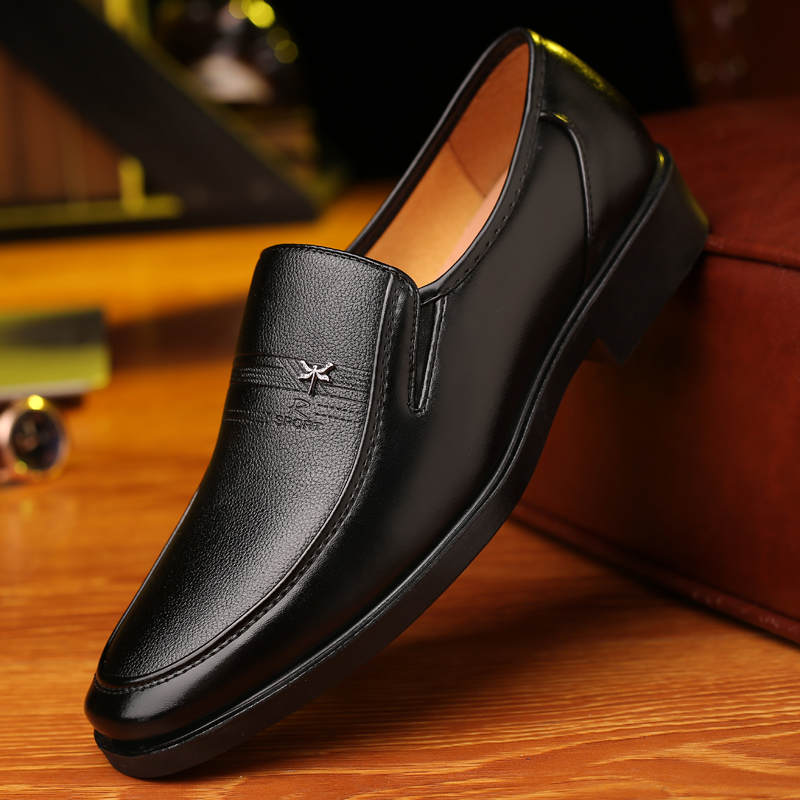 Leather Shoes Men's Business S - Men'S Luxury Formal Wear review and price