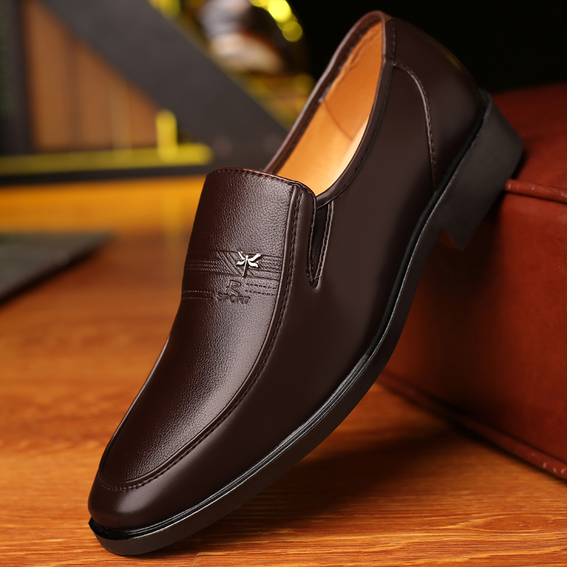 Leather Shoes Men's Business S - Men'S Luxury Formal Wear review and price