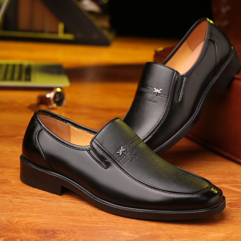 Leather Shoes Men's Business S - Men'S Luxury Formal Wear review and price