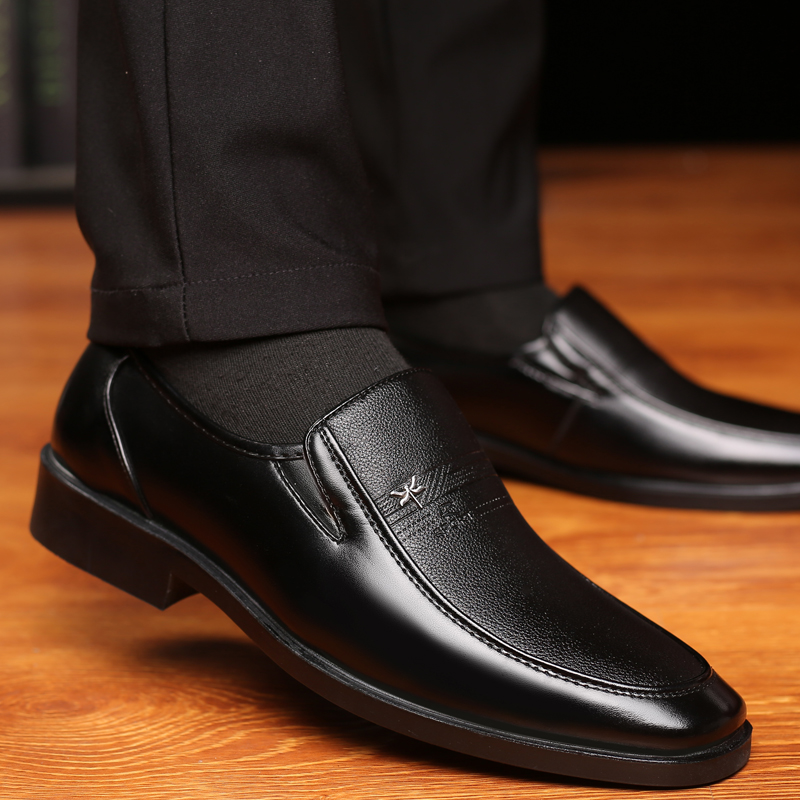 Leather Shoes Men's Business S - Men'S Luxury Formal Wear review and price