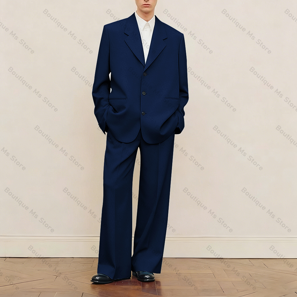 Men's Black Oversized Suit Set - Men Formal Wear Pants review and price