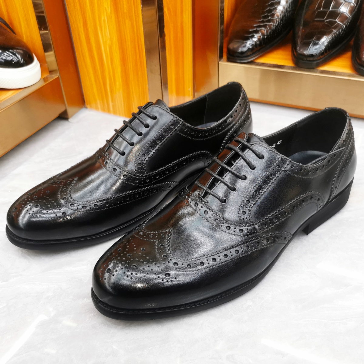 Luxury Men's Dress Shoes Genui - Men'S Luxury Formal Wear review and price