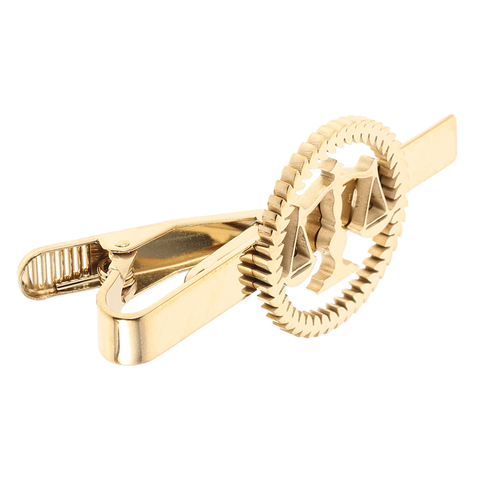 Libra Tie Clip for Men Stainle - Scale - Men Formals & Ethnic Wear review and price