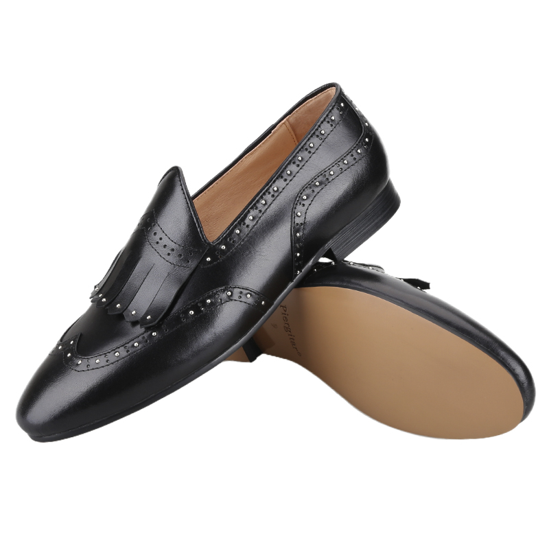 Piergitar Black Calfskin Belgi - Men'S Formal Wear Slippers review and price